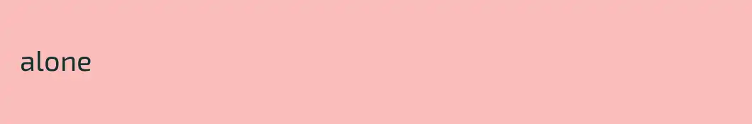  alone